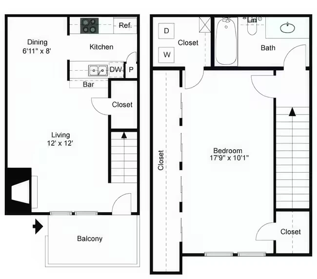 1x1 std 2082 floor plan